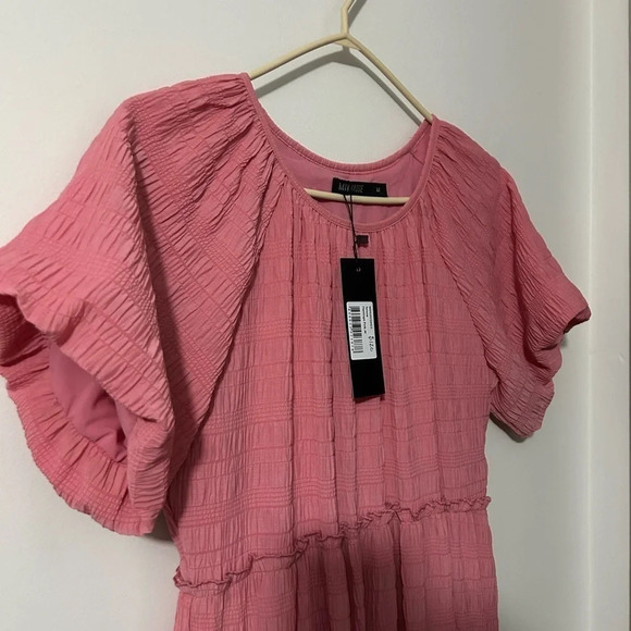 Mikarose Serena  Flamingo Pink Dress - Picture 2 of 5